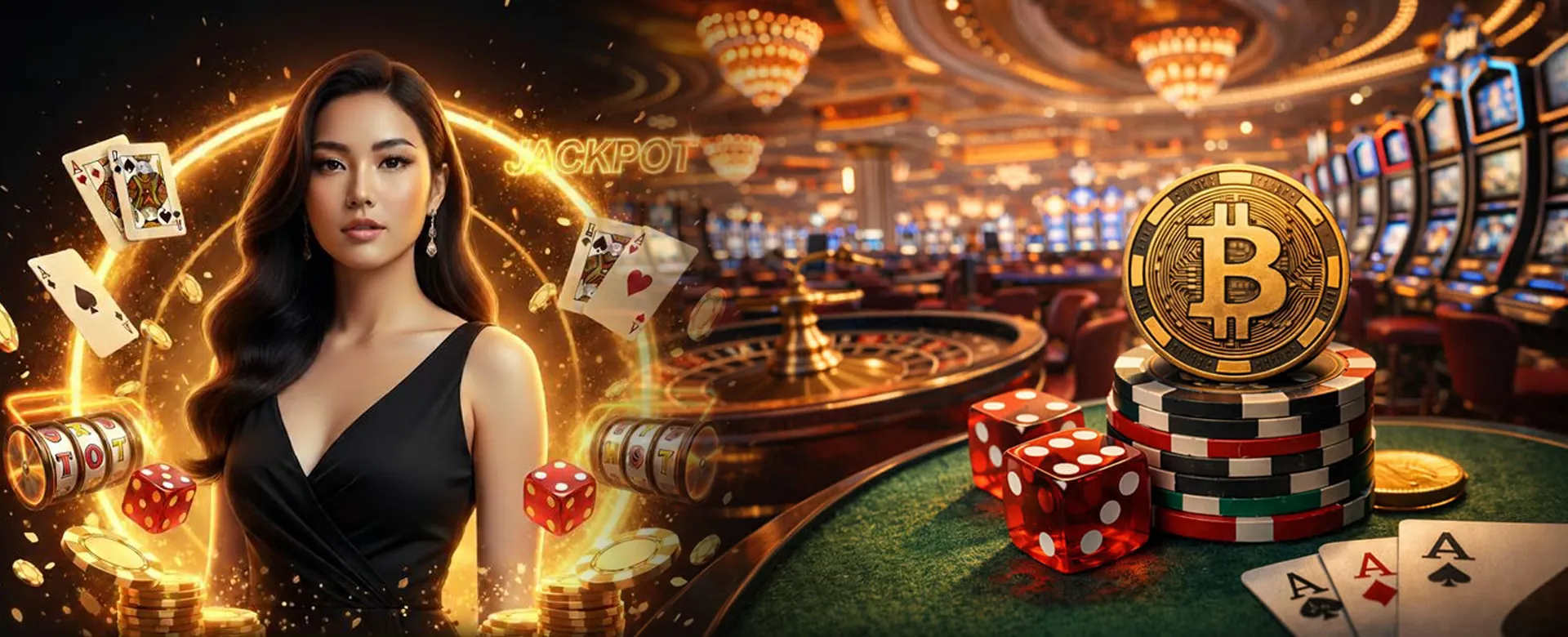 44 Vipph online casino hero banner with exciting games and promotions